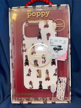 xo poppy Wild Wild West Dogs in Cowboy Hats Case - MagSafe Compatible